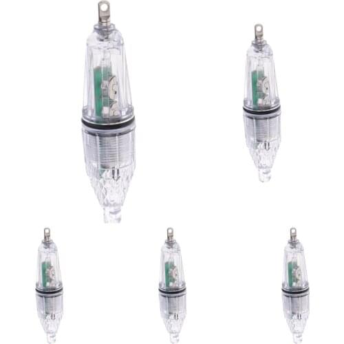 Underwater LED Fishing Light Deep Drop Flashing Fish Lure Light Bait -5inch