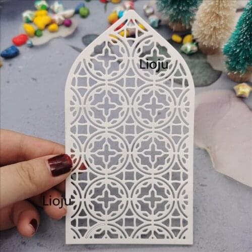 Church window cutting dies Scrapbooking Stencil Greeting Card Decoration DIY Scrapbooking Paper Photo Embossing Craft