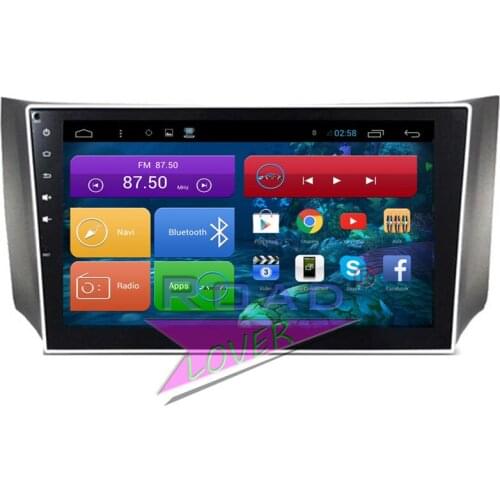 Roadlover Android 6.0 Car Head Unit Radio Player For Nissan Sylphy 2012- Stereo GPS Navigation 2 Din Auto Magnitol Video NO DVD