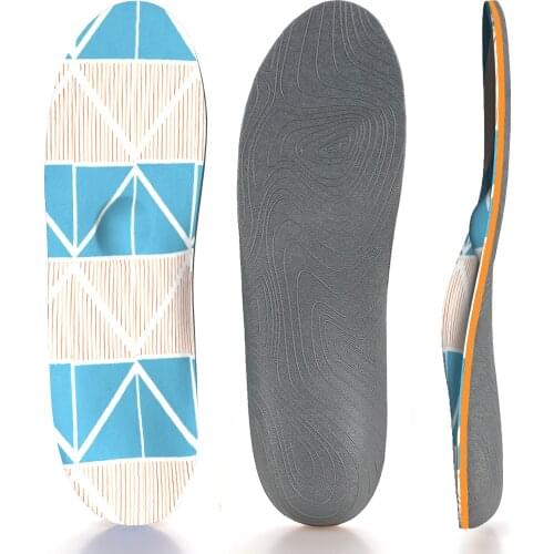 Memory Foam Arch Support Insoles for Men and Women Shoe Orthotic Inserts Flat Feet Foot Running Athletic EVA Shoe Insoles