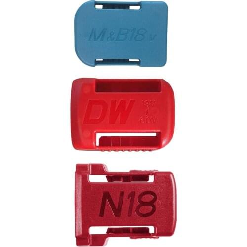 2 pcs / 5 pcs Battery Storage Fixed Bracket Installation Base Display Rack For Makita Bosch DeWolt Milwaukee 18V lithium battery