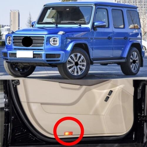 2pcs For 2019-2022 W464 G500 G550 G350 amg G63 LED Car Door Light Projector Ghost Shadow Light Welcome Light Atmosphere Light
