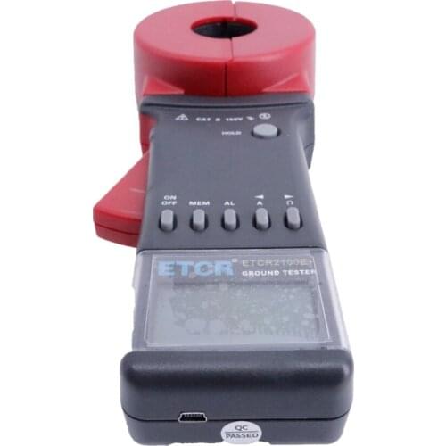 ETCR2000E+ Clamp Earth Resistance Tester Clamp-On Digital Ground Resistance METER