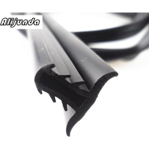 U-shaped rubber sound insulator car windshield edge gap sticker for Audi all series Q3 Q5 SQ5 Q7 A1 A3 S3 A4 A4L A6L A7 S6 S7 A8