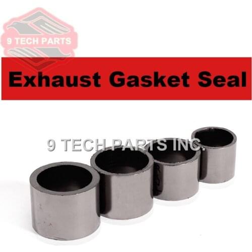 Universal MOTORCYCLE Exhaust Silencer Gasket Joint Seal Exhaust GASKET FIBRE Silent Seal Ring select model with diameter sizes