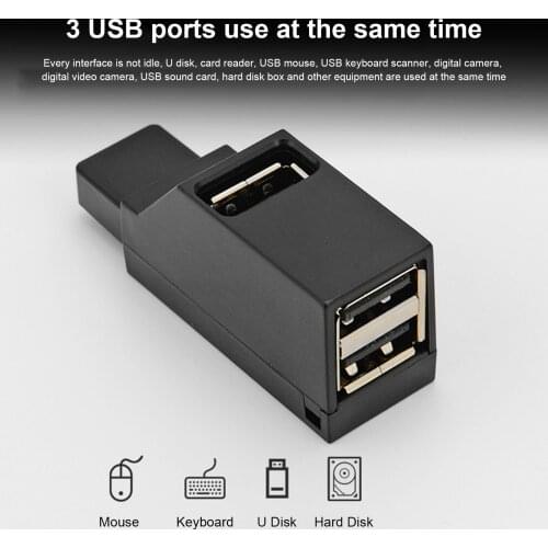 USB Hub 3.0 Adapter Multi USB 2.0 Hub USB Splitter For Macbook Pro Notebook 3 Ports USB 3 2 Hub For PC Computer Accessories