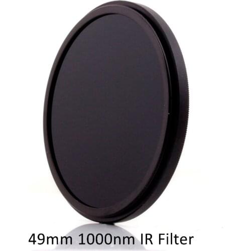 49mm IR1K 1000nm Infrared IR Optical Grade Filter for Camera Lens