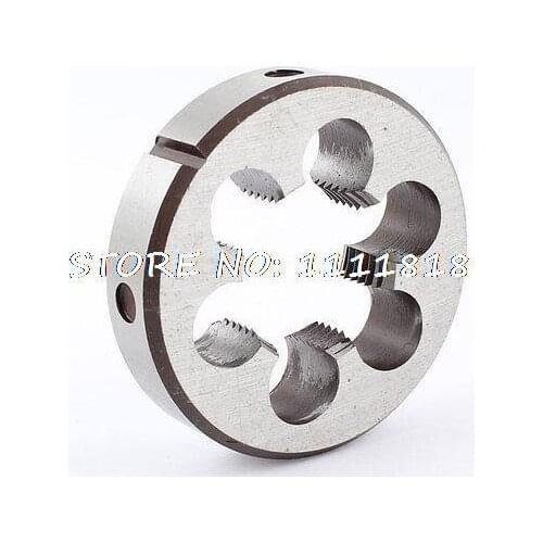 64mm Outside Dia16mm Thickness Metric M30 x 2 Screw Thread Round Die Tool