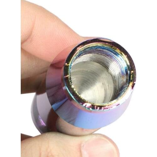 Aluminum Gear Shift Knob Auto Boot Car Handle Head Lever Manual Set Shifter Sprinter