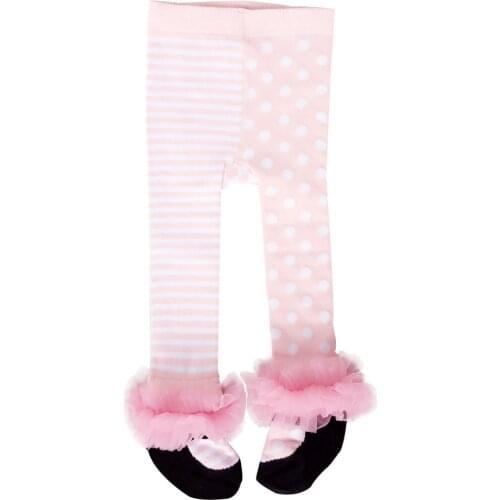 Baby Tights Cotton Cute Lace Bows Baby Girl Tights Clothes Winter Newborn 0-24M Girls Pantyhose Meisje bébé fille Menina Collant