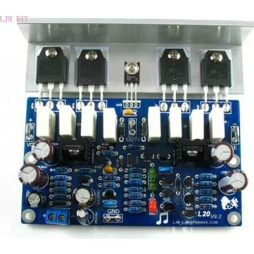 L20 Two Dual-channel Amplifier Board With Angle Aluminum 200W8R +-65V FR4