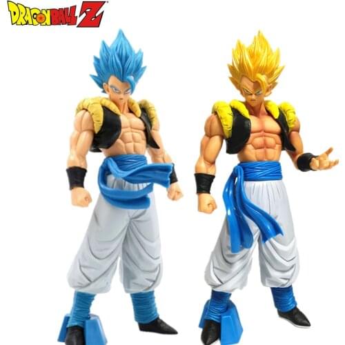 Dragon Ball Z Gogeta Grandista nero PVC Action Figures 310mm Anime Dragon Ball Super Vegeta Goku Super Saiyan God Figurine Toys