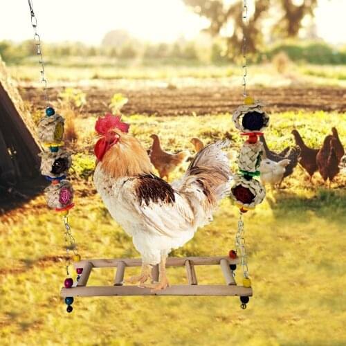 Medium And Large Parrot Swing For Suspension Bridge Ladder Chicken Swing Bite Pet Bird Toy Parrot Toy Pet Toy