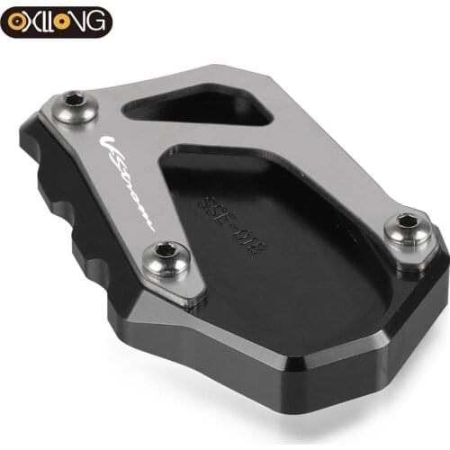 For Suzuki V-Strom 1000 DL1000 2014-2021 V-STROM 1000/XT 2019 2020 2021 Kickstand Foot Side Stand Extension Pad Support Plate