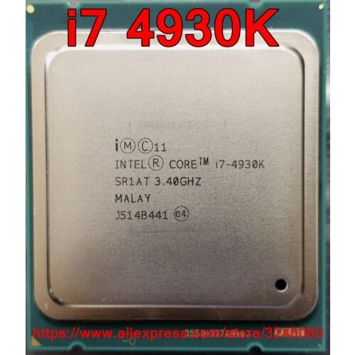 Intel Core i7 4930K processor i7-4930K Desktop CPU 6-cores 3.40GHZ 12MB 32nm LGA2011 free shipping