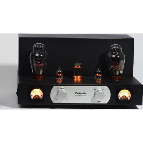 Raphaelite Origin 300B Tube Amplifier Single-ended Lampe Amplifier 8W Can upgraded the Tubes With Cover Point to Point Welding
