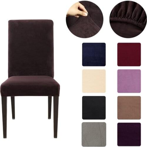 Fabric Chair Covers for Dining Room Chairs Covers Spandex Elastic Chair Covers for Chairs for Kitchen Chair Cover with High Back
