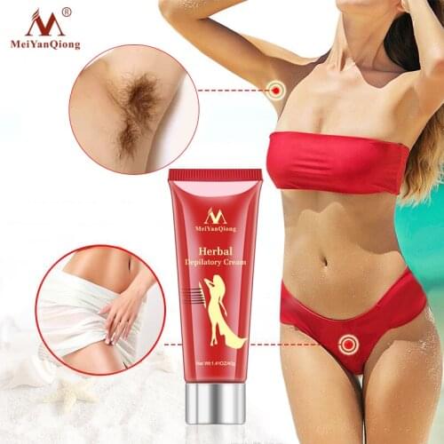 Female Male Herbal Depilatory Cream Hair Removal Painless Cream for Removal Armpit Legs Hair Body Care Shaving & Hair Removal