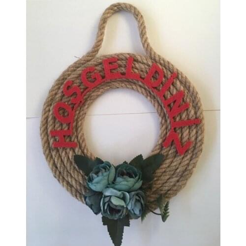 Tuğra Door Ornament Mesh Rope Çi̇çekli̇ 21 cm wall graphics gráficos de parede настенная графика