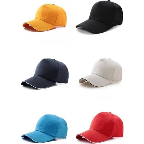 LEISURE Mens Adjustable Classic Plain WORK SPORTS Baseball Caps