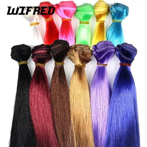 Wifreo 6pcs Sabiki Rigs Tying Material Artificial Fiber For Streamer Salmon Pike Sea Fishing Fly Making Fluo Green Pink