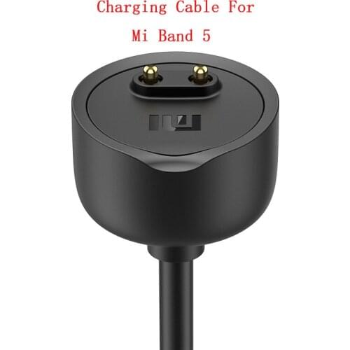 USB Chargers For Xiaomi Mi Band 5 Charger Smart Band Wristband Bracelet Charging Cable For Xiaomi MiBand 5 Charger Line