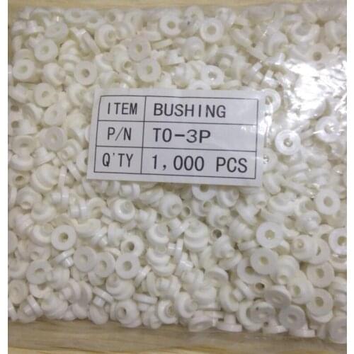 1000PCS TO-3P TO-247 Model M3 Plastic Washer Insulation silicone Bushing 3MM