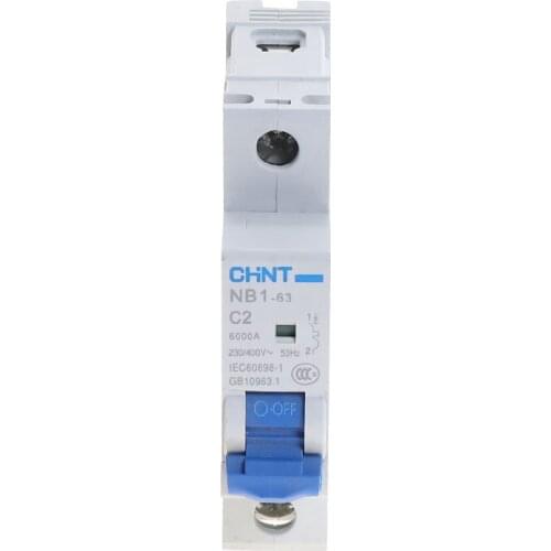 "C" Type 1Pole 25Amp 230V 6KA CHNT NB1-63 MCB Circuit breaker