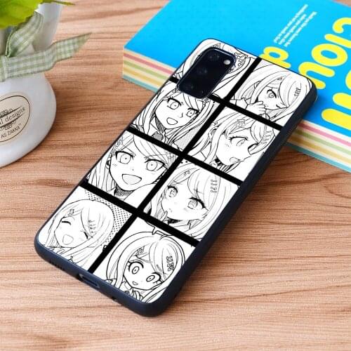 For Samsung Galaxy Kaede Manga Collection Soft TPU border Samsung Galaxy Case