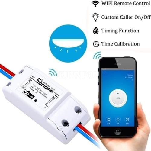 DHL 50PCS Smart Wifi Universal Wireless Switch Smart Home Automation for IOS Android 10A/2200W Snoff