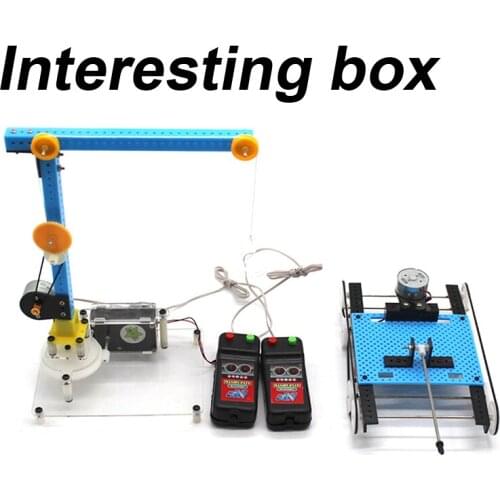 Science popularization experiment 10 piece set of DIY material package for education and training of steam in childrens Palace