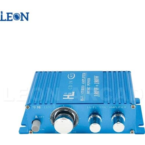 Hl-a800 Amplifier Hifi Audio Sterero Amplifier Arcade Accessories 12v Audio Amplifier