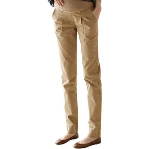 Cotton Pregnant Pants Maternity Clothes For Pregnant Women Trousers Pregnancy Pant Gestante Pantalones Embarazada Clothing 2019
