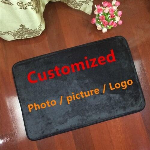 Customized brand Logo Carpet Your Photo/picture 3D Printed Carpets for living room Bedroom Area Rugs Custom Size Home large Mats
