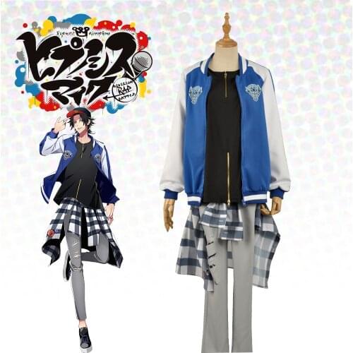 Anime Voice Actor Division Rap Battle Yamada Nirou Jiro Cosplay Costume Outfit for Adult Men Women Jackets Shirt Pants Halloween