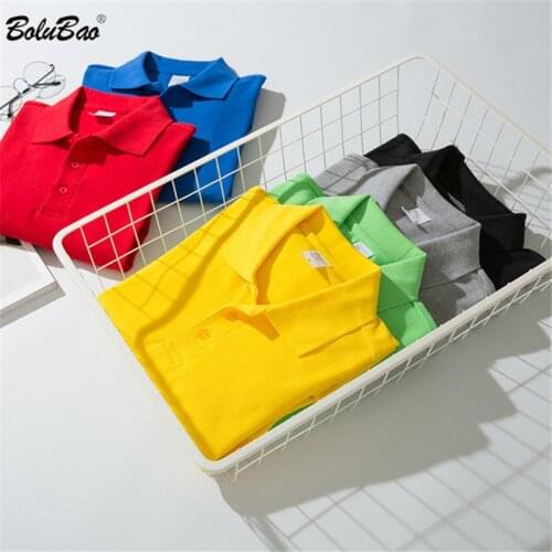 BOLUBAO Men Polo Shirt 2021 Pure Cotton Men Casual Male Polo Shirt Autumn Winter Long Sleeve Stand Collar Oversize Polo Shirt