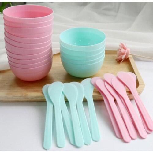 Beauty Silicone Mask Bowl Set, Mask Brush, Mask Adjustment Stick, Graduated Measuring Spoon, Homemade Mask Tool