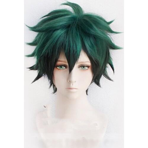 Anime My Hero Academia Cosplay Hair Izuku Midoriya Wig Boku No Hero Academia/Academy Cosplay Izuku Midoriya Deku Hair