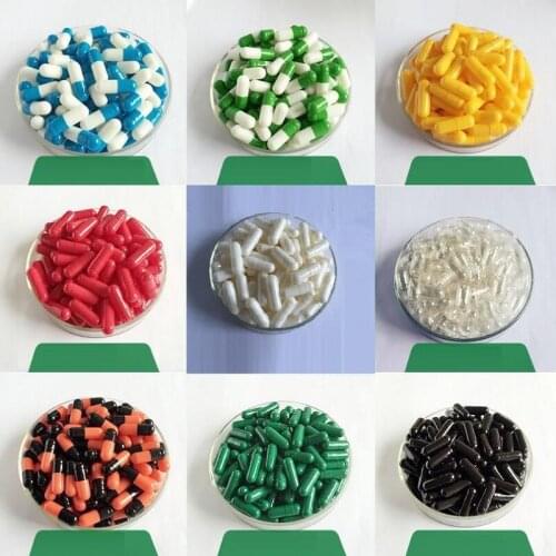 10,000pcs 0# Capsule Clear Hard Gelatin Empty Vacant Capsules free shipping