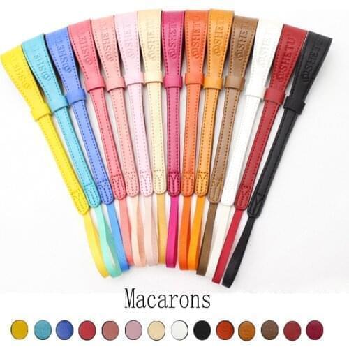 Micro Camera Wrist Strap Leather Hand Grip Rope Belt for canon nikon fuji laica sony sumsang Panasonic OLYMPU gopro phone