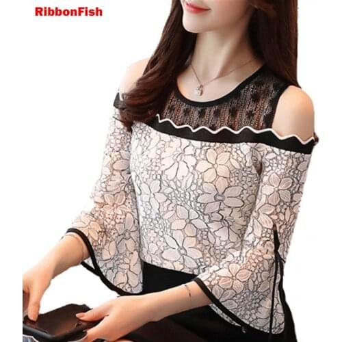 RibbonFish Off Shoulder Blouses