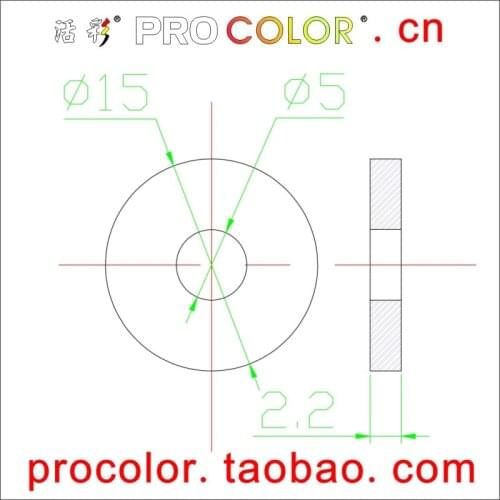 Silicone Rubber Washer Clear Silicone Sealing Ring transparent silicone seal OD 15MM*Hollow plug inner hole 5mm*thick 2.2mm