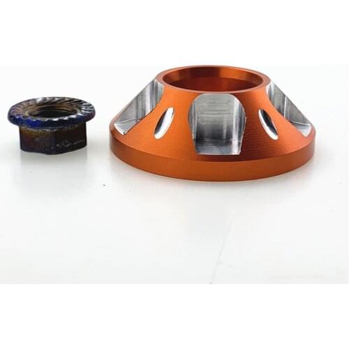 Scooter Rear Wheel Big Nut Motorcycle Modified Accessories Colored Nut