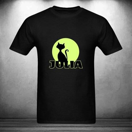 Funny T-shirt Men Casual Shirt Large Size S-XXXL Julia Formal Name Pop Top Tee Shirt Knights Clothing