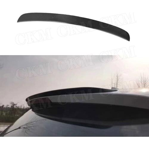 For X5 Carbon Fiber Rear Roof Spoiler Boot Wings For BMW X5 F15 28i 35i SUV 2014-2018 Middle Spoiler Car Styling