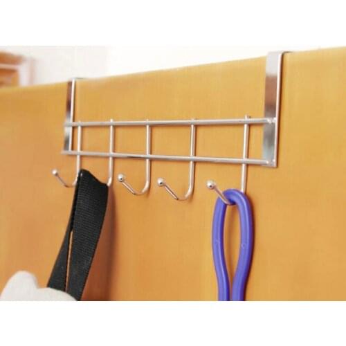 1 Piece metal wall hook door key hanger clothing coat bathroom accessories clothes rack kitchen handbag organizer