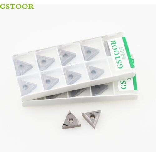 10PCS TNGG160402 TNGG160404 L-C L-F R-F R-P L-P GC3000 Cermet Turning Tools Parts CNC Lathe Cutting Cutter For Machine Metal