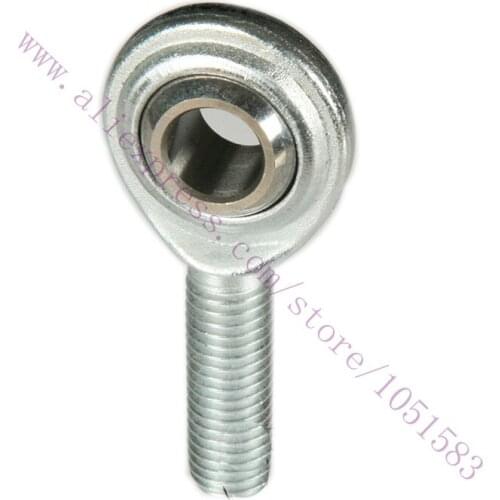 12pcs/lot Rod Ends M4 Male Right Hand Thread Rod End Joint Bearing Metric Thread for Delta 3D Printer parts Use