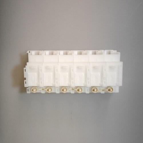 6pcs for Epson L801L805L1800L810L358L455L551L558L1300 Ink cartridge printer partes