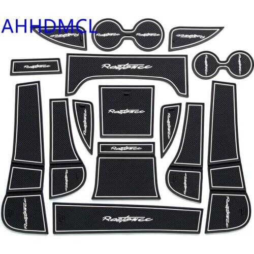 Car Anti-Dirty Pad Door Groove Gate Slot Cup Armrest Storage Pad Anti-Slip Mat For CHANA Changan Raeton CC